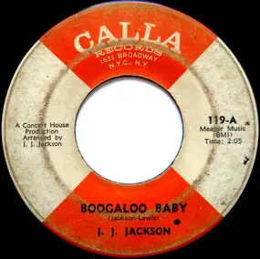 J.J. Jackson - Boogaloo Baby / But It's Alright