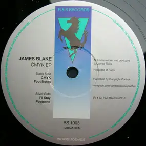 James Blake - CMYK EP