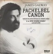 James Galway / James Galway With Cleo Laine - Pachelbel Canon B/w How, Where, When?