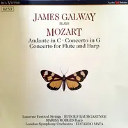 James Galway Plays Wolfgang Amadeus Mozart - Andante In C Concerto In G Concerto For Flute And Harp