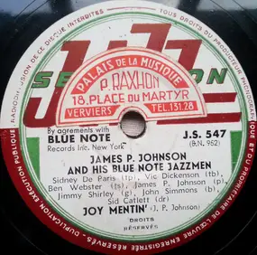 James P. Johnson - Joy-Mentin' / After You've Gone