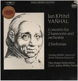 Johann Baptist Vanhal - Concerto for 2 Bassoons & Orchestra; 2 Sinfonias