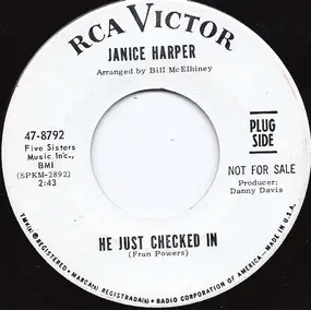 Janice Harper - He Just Checked In