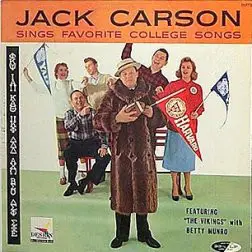 Jack Carson - Jack Carson Sings Favorite College Songs