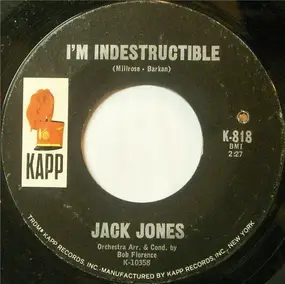 Jack Jones - I'm Indestructable / Afterthoughts