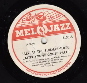 Jazz At The Philharmonic - After You've Gone