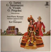 Jean-Pierre Rampal • Giuseppe Tartini , Giovanni Sammartini , Antonio Vivaldi , Giovanni Battista P - Fluitconcerten