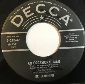 Jeri Southern - An Occasional Man / What Do You See In Her