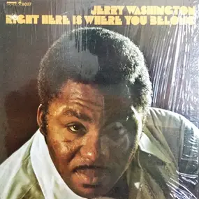 Jerry Washington - Right Here Is Where You Belong