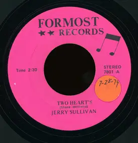 Jerry Sullivan - Two Heart's / Only You
