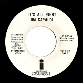 Jim Capaldi - It's All Right