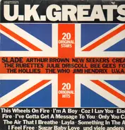 Jimi Hendrix, The Who, Arthur Brown, a.o. - U.K. Greats