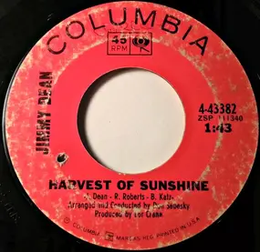 Jimmy Dean - Harvest Of Sunshine / Under The Sun