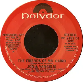 Jon & Vangelis - The Friends of Mr. Cairo / Beside