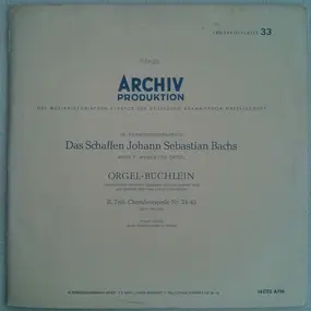 J. S. Bach - Orgel-Büchlein II.Teil: Choralvorspiele Nr. 24-45