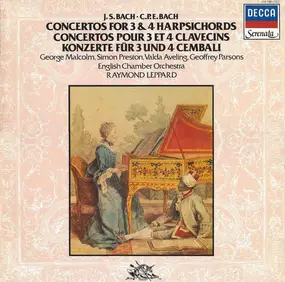 J. S. Bach - Concertos For 3 & 4 Harpsichords