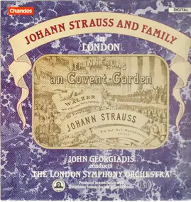 Johann Strauß - Johann Strauss and family in London - Erinnerung an Covent-Garden