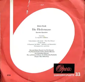 Johann Strauss II - Die Fledermaus (Operetten Querschnitt)