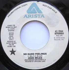 John Miles - No Hard Feelings