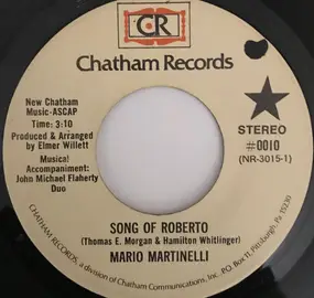 Mario Martinelli - Song Of Roberto / Spanish Harlem