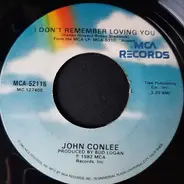John Conlee - I Don't Remember Loving You / Two Hearts