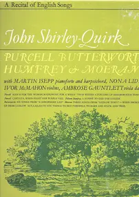 John Shirley-Quirk - A Recital Of English Songs
