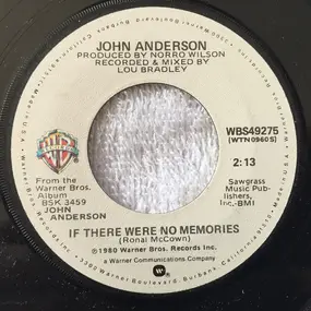 John Anderson - If There Were No Memories / Shoot Low Sheriff