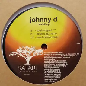 Johnny D - Soleil EP