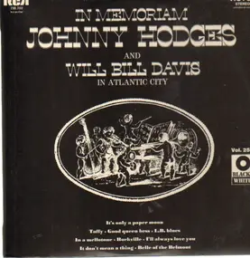 Johnny Hodges - In Memoriam Johnny Hodges and Wild Bill Davis in Atlantic City
