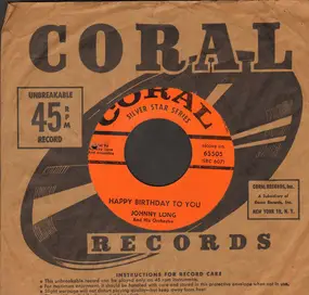 Johnny Long - Happy Birthday To You / In A Shanty In Old Shanty Town