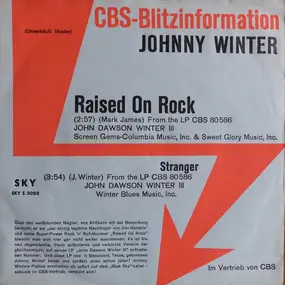 Johnny Winter - Raised On Rock