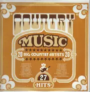 Johnny Cash, Charlie Rich, Jeannie C. Riley... - 20 Big Country Artists