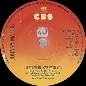 Johnny Mathis - I'm Stone In Love With You