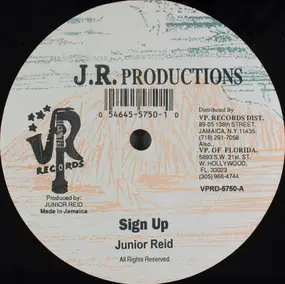 Junior Reid - Sign Up  / Murder The Man