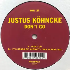 Justus Köhncke - Don't Go