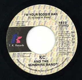 KC & the Sunshine Band - I'm Your Boogie Man / Wrap Your Arms Around Me