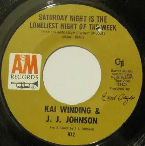 Kai Winding - Never My Love / Saturday Night Is The Loneliest Night Of The Week
