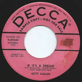 Kitty Kallen - If It's A Dream