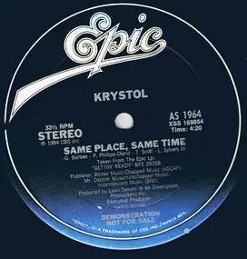 Krystol - Same Place, Same Time / Don't Change Your Ways