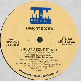 Lamont Dozier - Shout About It