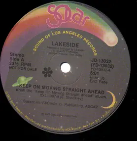 Lakeside - Keep On Moving Straight Ahead / Back Together Again