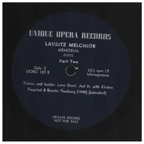 Lauritz Melchior - Memorial - Duets