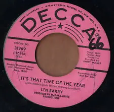 Len Barry - It's That Time Of The Year