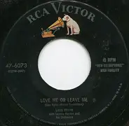 Lena Horne - Love Me Or Leave Me / I Love To Love