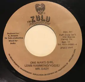 Lenn Hammond - One Man's Girl