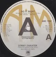 Lenny Zakatek - Do It Right / Viens