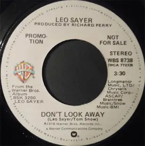 Leo Sayer - Don't Look Away