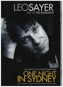 Leo Sayer - Live At The Basement - One Night In Sydney
