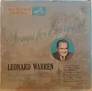 Leonard Warren - Songs For Everyone