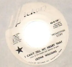 Leona Williams - i can't tell my heart that
